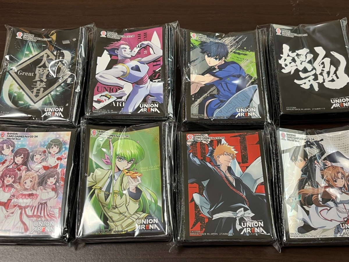 Union Arena Special Set Unopened Sleeves All 8 types Complete