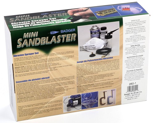 Badger B2224 Abrasive Airbrush Sandblaster 260 Modeling - Picture 2 of 3