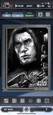 Topps Star Wars Digital Card Trader Greyscale Sketch I?ll Show You Kylo Award