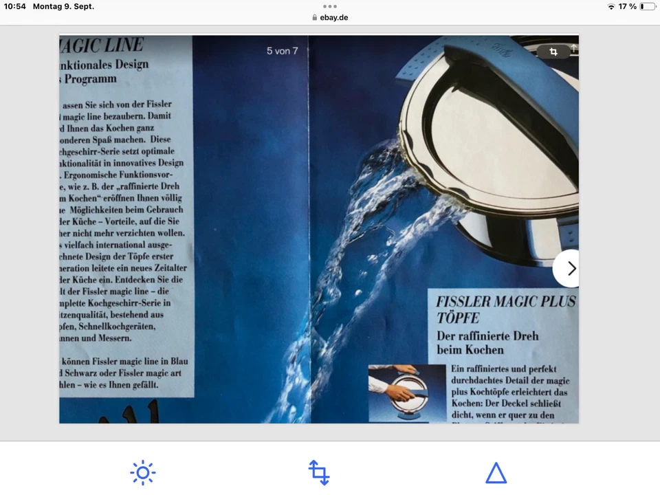 Topf-Fissler Magic line- innen 16 cm -schwarz- 2 L-Top!! - Bild 3 von 3