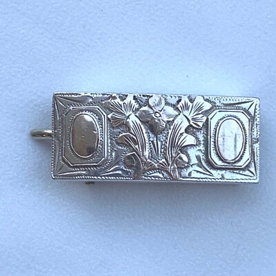 Vintage Sterling Silver 925 Belt Buckle for 3/4\