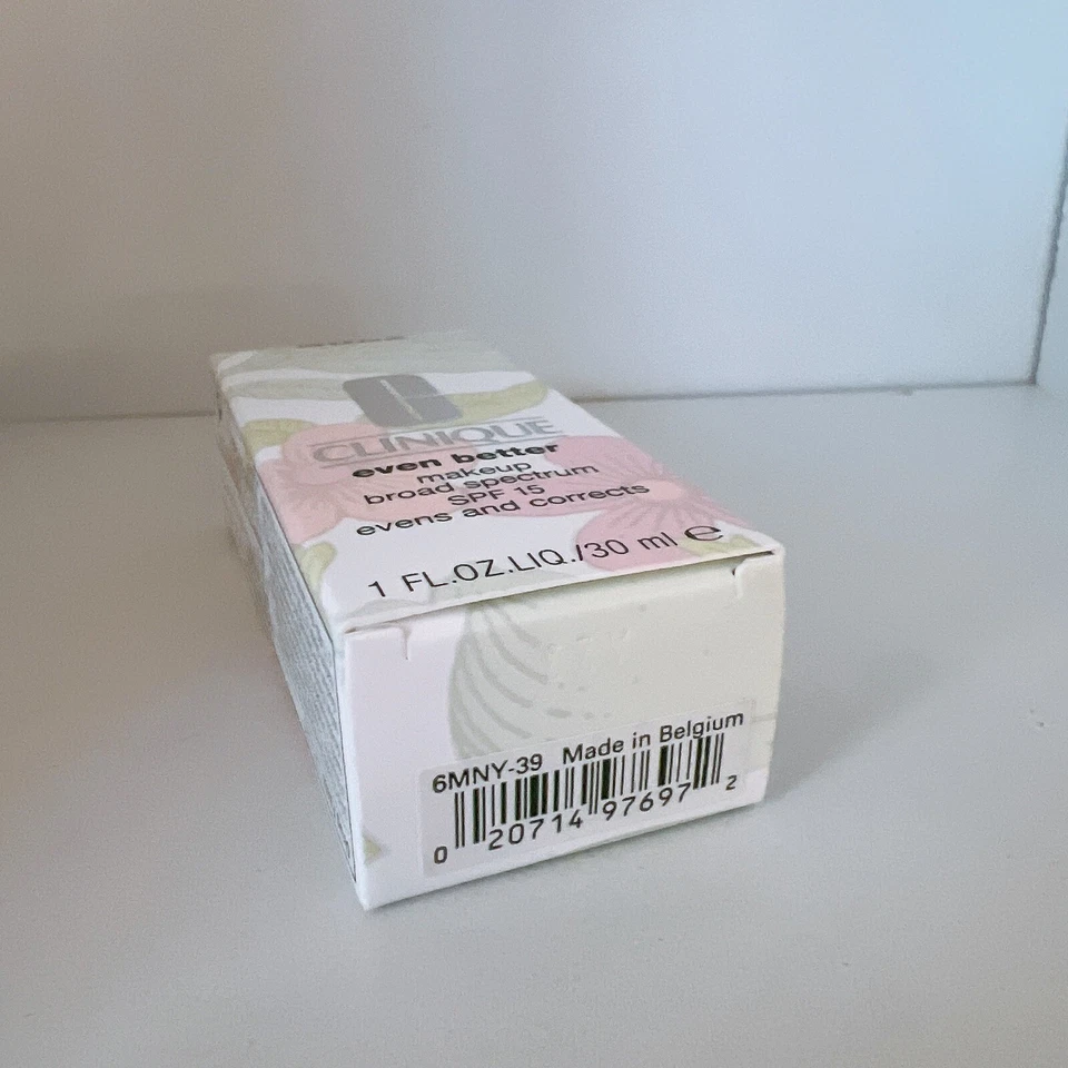 Clinique Even Better Makeup Broad Spectrum Spf 15 CN 0.5 Shell 1oz/30ml NIB - Image 3 of 4