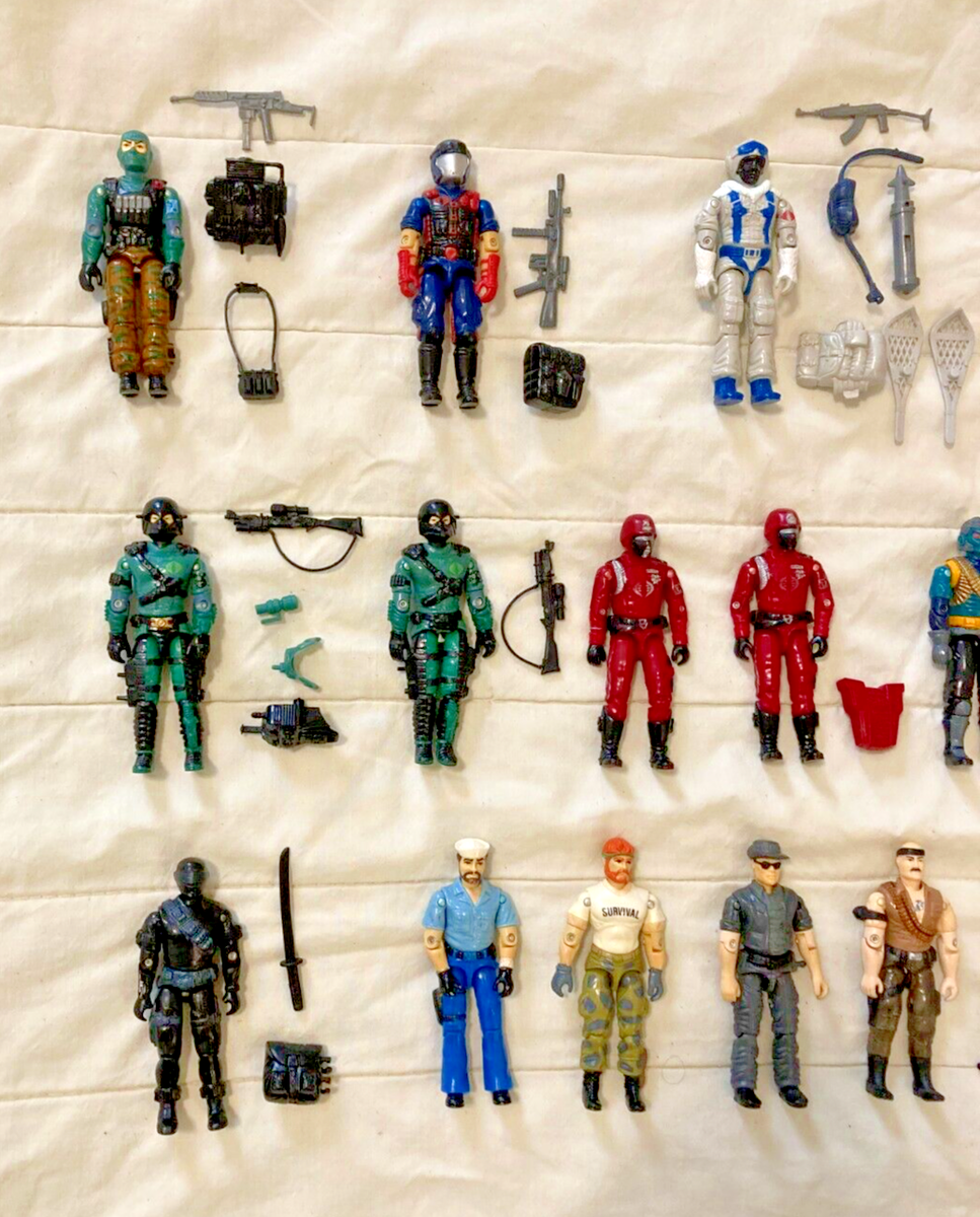 Vintage ARAH GIJOE 3.75' Action Figures Lot Bundle | eBay