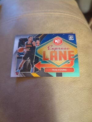 2020-21 Donruss Optic Express Lane #11 Trae Young Atlanta Hawks Oklahoma