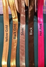 Shimmery Metallic Soft Jersey Single-Fold Seam Binding Makes Finishing So Easy!