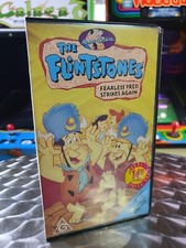 The Flintstones: Fearless Fred Strikes Again - VHS Movie - Video Tape