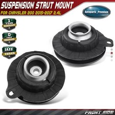 2x Front LH & RH Suspension Strut Mount for Chrysler 200 2015-2017 L4 2.4L FWD