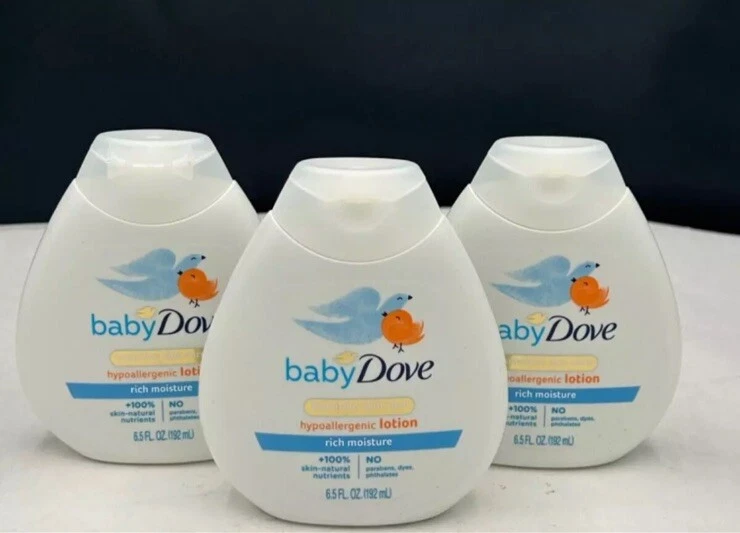 Baby Dove Sensitive Skin Care Hypoallergenic Lotion Rich Moisture 6.5oz 3 Pack🔥
Opens in a new wind