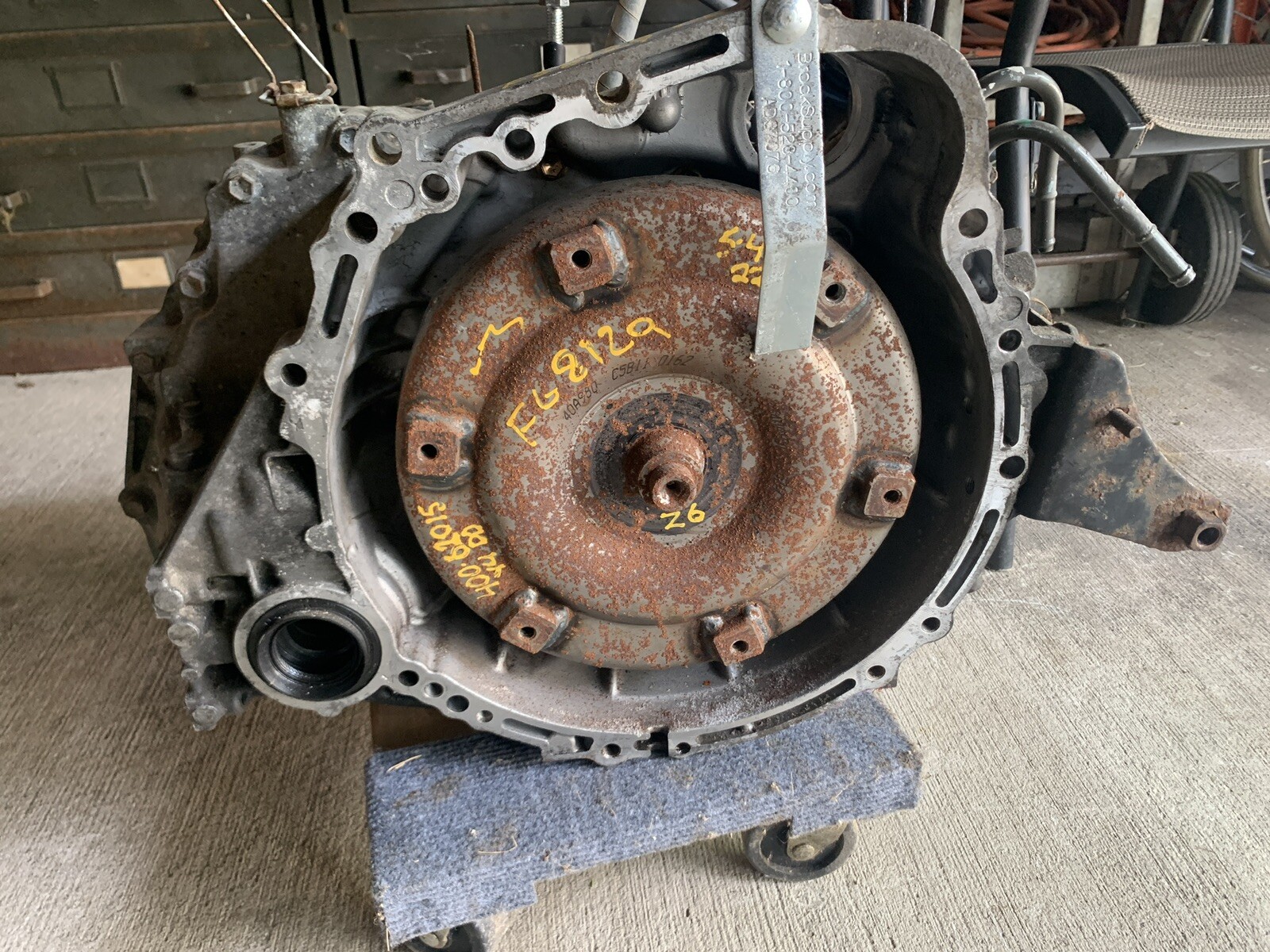 0507 TOYOTA HIGHLANDER TRANSMISSION 2.4 4CYL 2WD 4X2 AUTO VIN D 5th