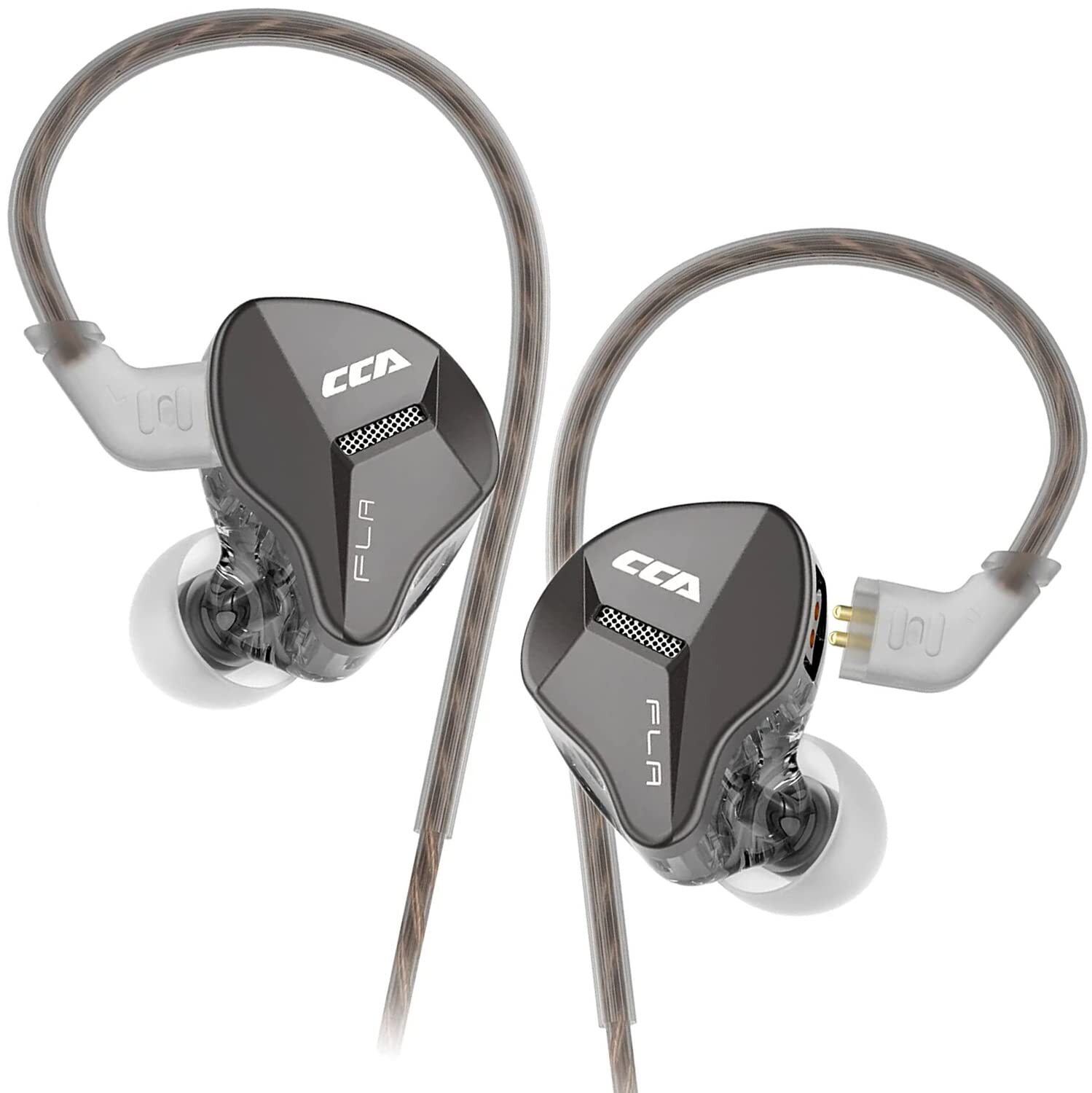 erjigo in-Ear Monitors CCA FLA HiFi Stereo Stage/Studio IEM Wired Noise Isola...