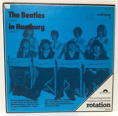 The Beatles in Hamburg 12" LP Polydor/Rotation (2) 2428 115 Rock 1979 NM