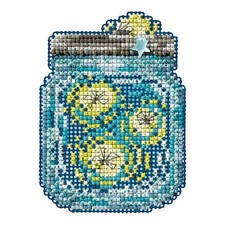 Fireflies Bead Cross Stitch Kit Mill Hill 2016 Spring Bouquet MH181616