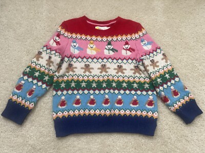 NEW Mini Boden Edie Fair Isle Cardigan(A minor flaw-See the last photo