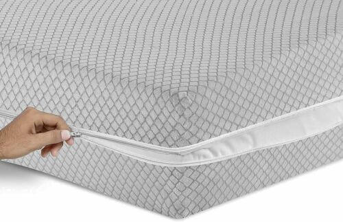 Anti Bug Mattress Protector Bed Cover Full Zip Encasement Single Double S King - Picture 12 of 23