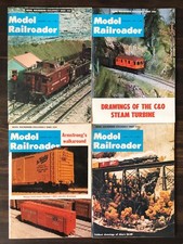 Model Railroader Magazine - 1971, 12 Issues Lot