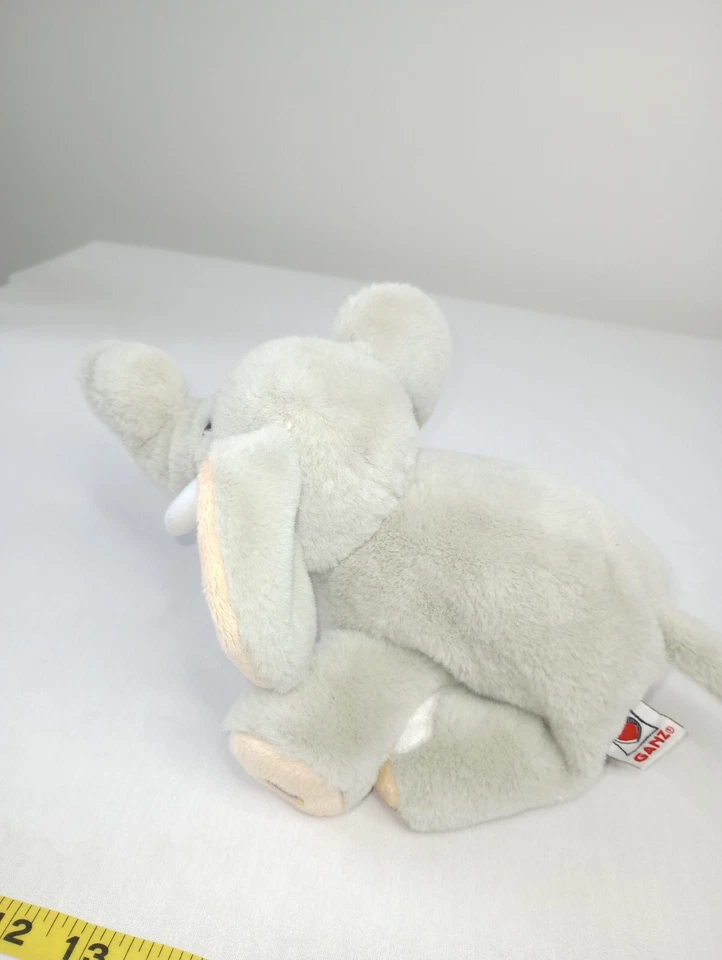 GANZ Webkinz SOFT VELVETY ELEPHANT HM167 Plush Stuffed Animal Toy - NO CODE - Image 3 of 4