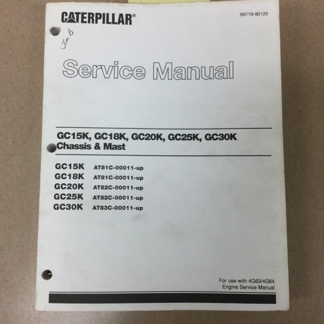 Caterpillar gc25 manual Caterpillar gc25 manual