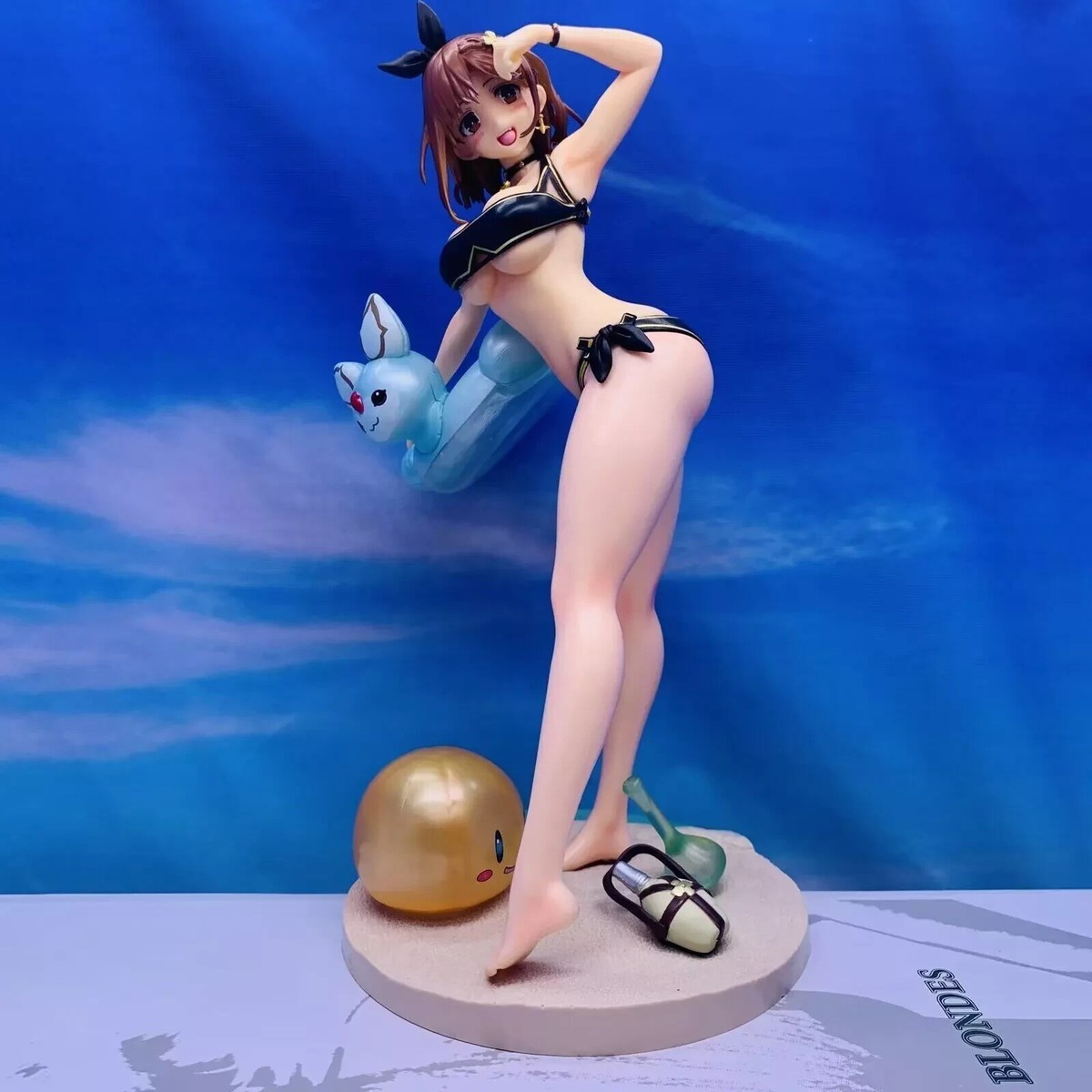 Anime Swimsuit Reisalin Stout black PVC Figure New No Box 28cm | eBay
