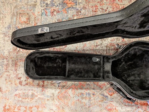 luna muse safari series 3/4 size acoustic guitar w/ hard shell gator guitar case - Picture 6 of 10
