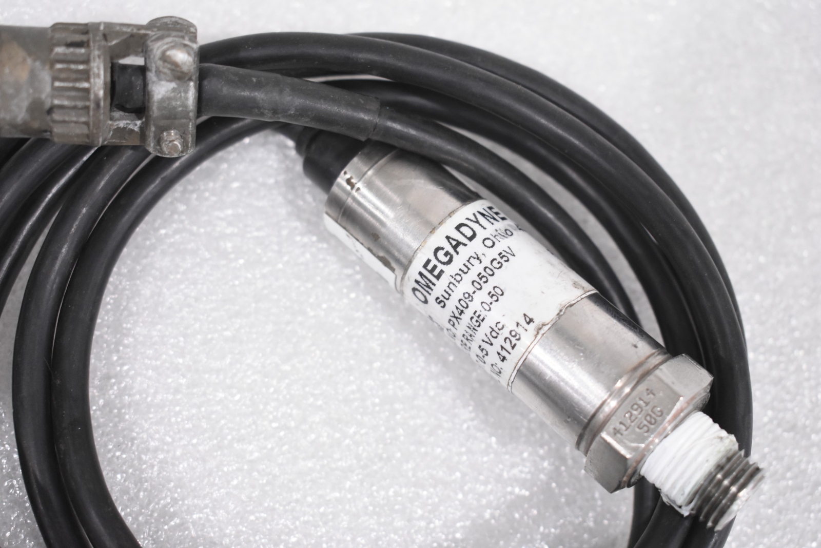 OMEGA PX409050G5V PRESSURE TRANSDUCER, RANGE050PSIG, 05VDC OUTPUT