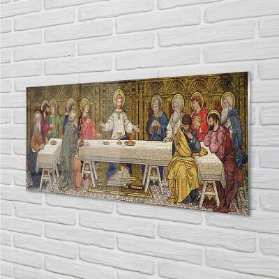 Tulup Acrylglas 100x50 Wandkunst Art letzter Abendmahl