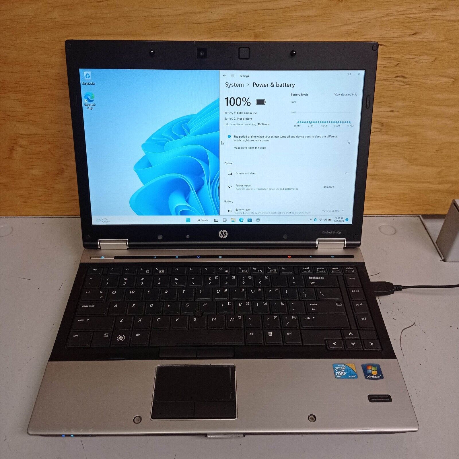 HP EliteBook 8440p Core i5 M560 2.67 GHz 4GB RAM 500GB HDD 14" NVIDIA  CND10533QY | eBay