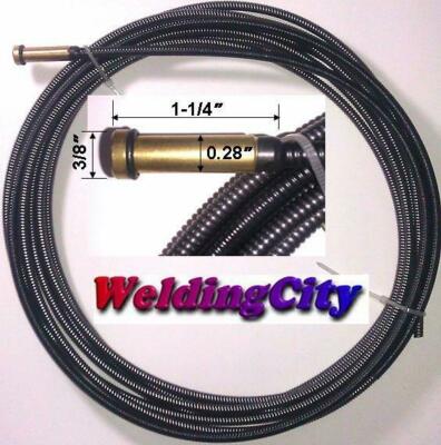 WeldingCity 2-pk TEFLON Wire Liner 42T-3545-15 15-ft For Lincoln Magnum 200A And Tweco No.2 MIG