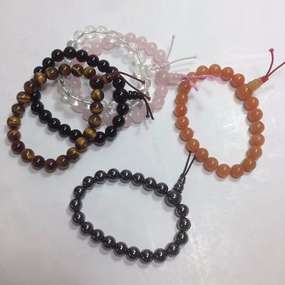 Genius Gemstone Power Bracelet Mala Guru Beads