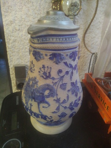 SUPERBE ancien PICHET A BIERE