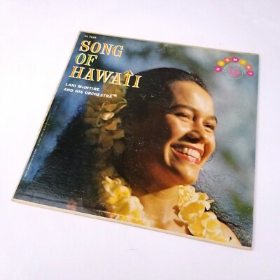 Song of Hawaii Vinyl Record Lani McIntire and His Orchestra 1957