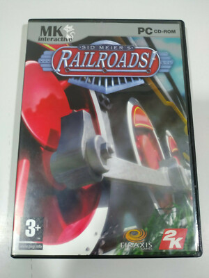 Sid Meier's Rail Roads! - Game for PC CD-Rom Spain Edition - 3T