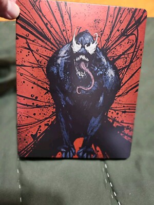 Venom EMPTY Best Buy Exclusive Steelbook Pop Art *No Discs/Digital B