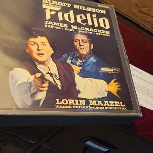 London Beethoven Fidelio Reel tape Nilsson McCracken Maazel Vienna Philharmonic