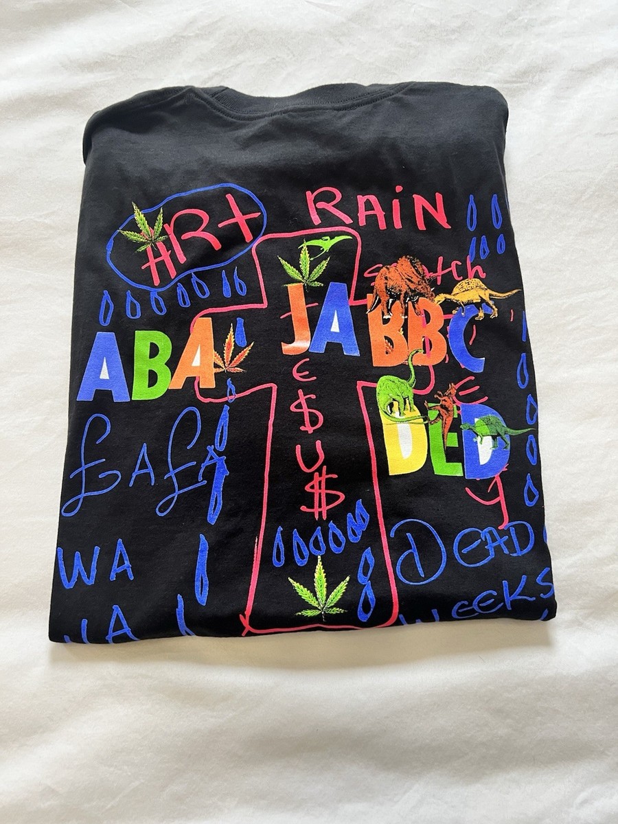 Supreme x Martine Rose Lee Scratch Perry Tee, Black, Size Medium