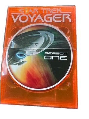 Star Trek Voyager Season 1 DVD Complete Set 7 Discs Orange Case