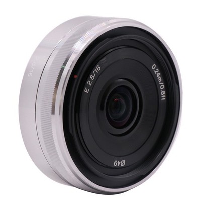 Sony E 16mm f/2.8 Wide Angle Lens for Sony E-mount Cameras SEL16F28