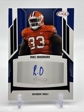 2024 SAGE HIT Low Series - Autographs Ruke Orhorhoro #A-RO (AU, RC, SP)