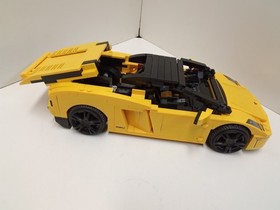 Lego Racers 8169 Lamborghini Gallardo LP560-4 W/ spare parts 4 alternate coupe