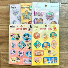 Disney Water Stickers Set 5 - Mickey, Minnie, Lion King, Rapunzel, Pooh