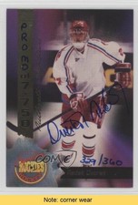 1995 Signature Rookies Promo Signatures 309/360 Radek Dvorak #39 Auto READ f7j