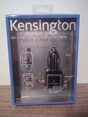 Kensington Liquid FM Plus for MP3 Players  Transmitter Car 2.5mm Adapter Music