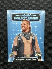 2022 Upper Deck AEW Hangman Adam Page Main Features #MF-13