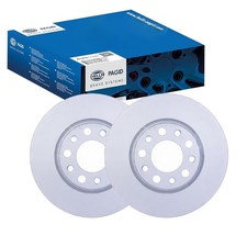 2x HELLA PAGID BREMSSCHEIBEN Ø281mm VORNE passend für ALFA ROMEO GIULIETTA FIAT 