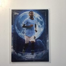 2024-25 Topps Blue Moon Dreamers Manchester City Savinho