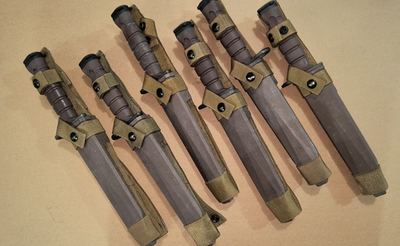 #ad Vintage OKC3S Knife USMC Marine Corps Bayont Ontario Knife Co amp; Scabbard $189.90