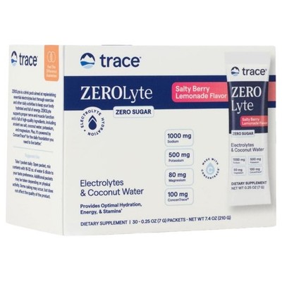 Trace Minerals ZeroLyte Stick Packs - Salty Berry Lemonade