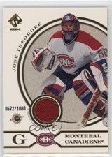 2003-04 Pacific Private Stock Reserve 672/1000 Jose Theodore #174 0i6