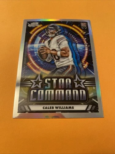 2024 Topps Cosmic Chrome Star Command Caleb Williams SC-5 Rookie Bears Refractor