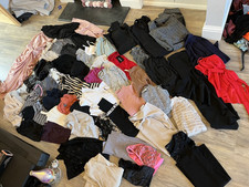 Mixed Brands Women's Mixed Clothing Job Lot Bundle Dresses, Tops,Skirts, gym