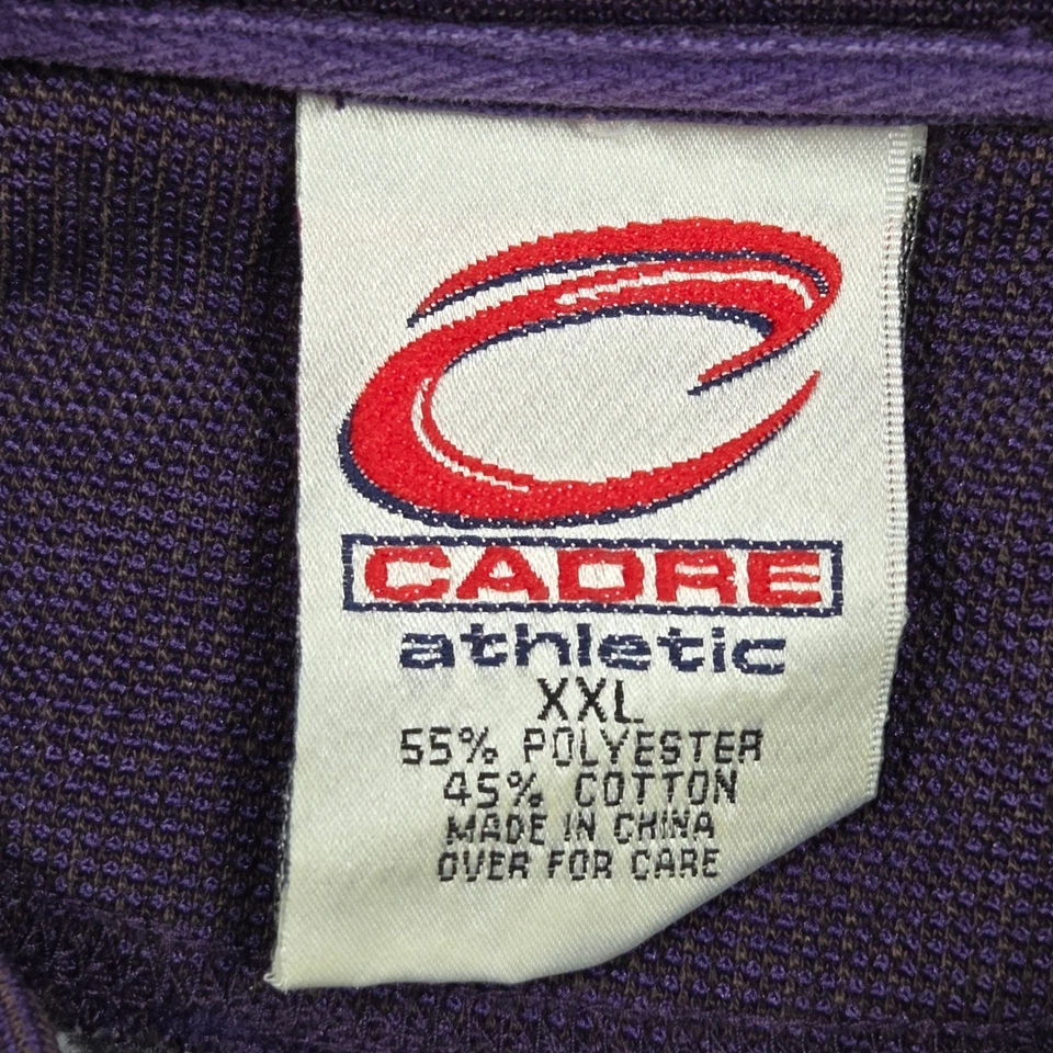 Vtg Cadre Minnesota Vikings Long Sleeve Henley Pullover Shirt XXL NFL Football - Image 4 of 4